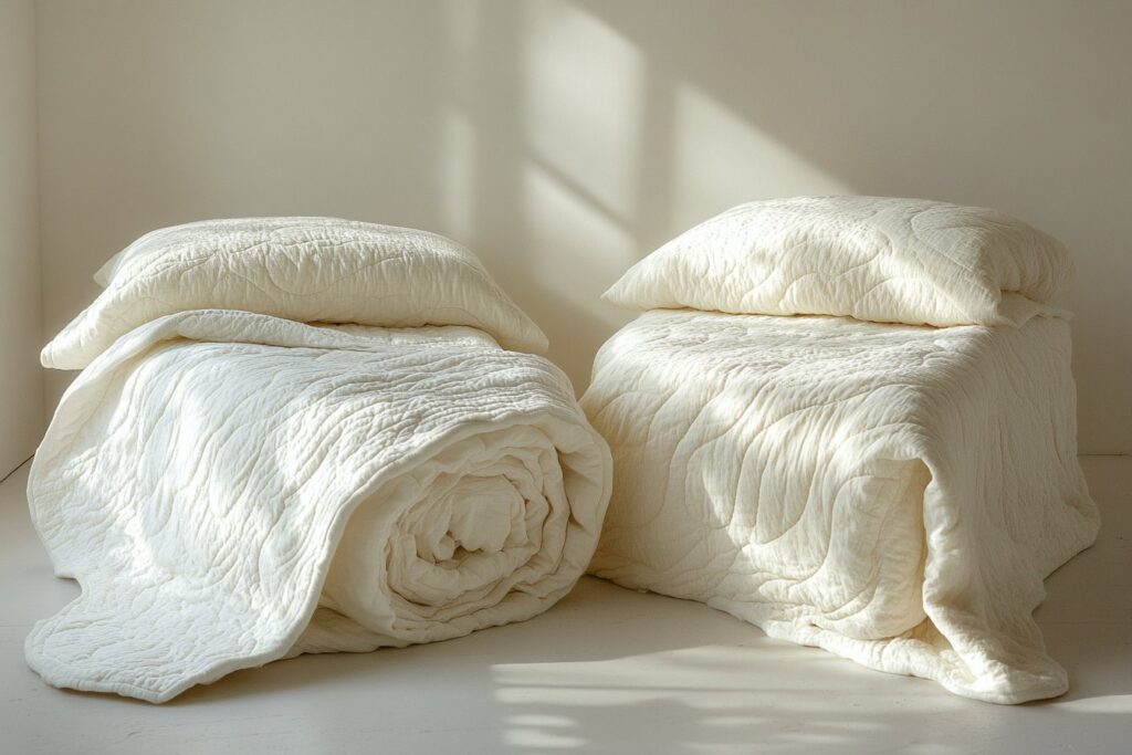 Comparatif : housse de couette en coton bio vs coton traditionnel