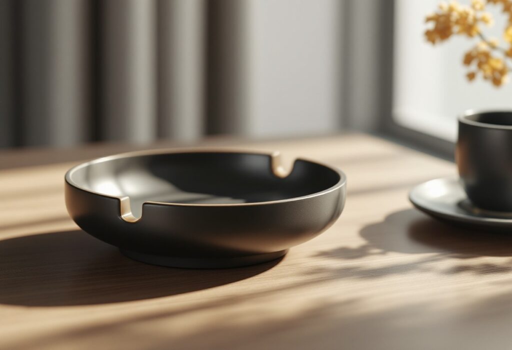 Cendrier design : élégance et fonctionnalité pour votre décoration intérieure