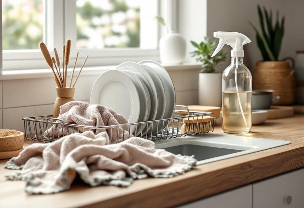Le top des accessoires de ménage à avoir pour une cuisine propre