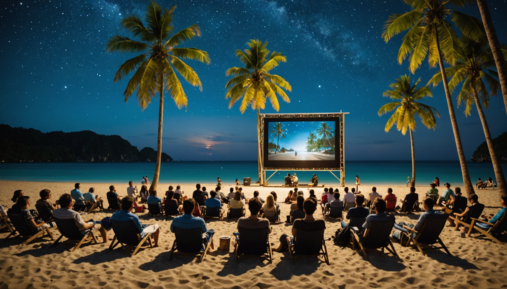 découvrez la magie du cinéma en plein air sous les étoiles en thaïlande : des soirées uniques entre projections de films et paysages idylliques pour une expérience inoubliable.