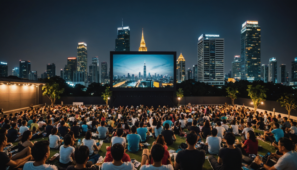 Séances de cinéma en plein air et nuits étoilées à savourer en Thaïlande