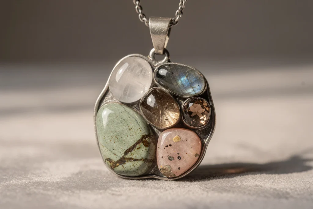 Pendentif en pierres naturelles : élégance, bien-être et diversité au cœur de vos bijoux