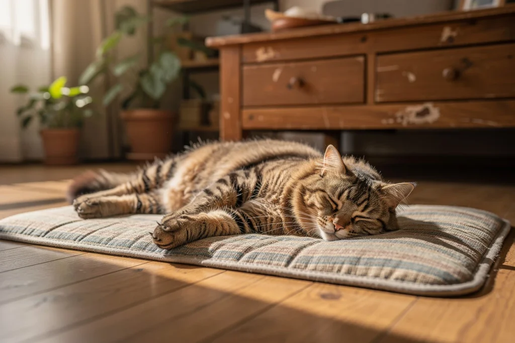 Les avantages des tapis rafraîchissants pour chat : confort et bien-être en été