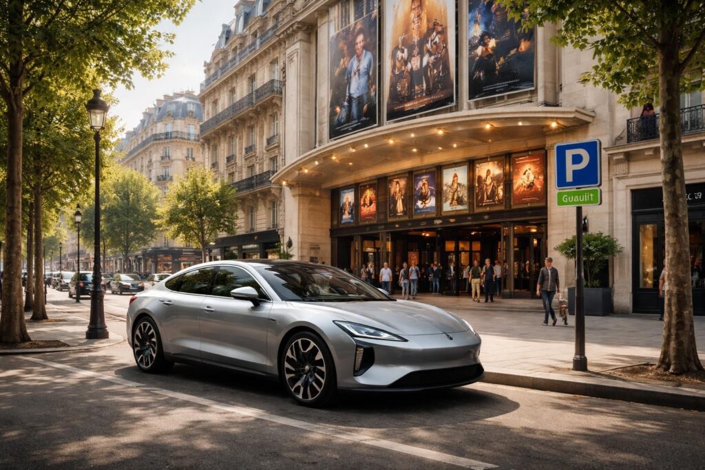 Découvrez Paris en voiture électrique avec parking gratuit dans les cinémas Pathé et UGC