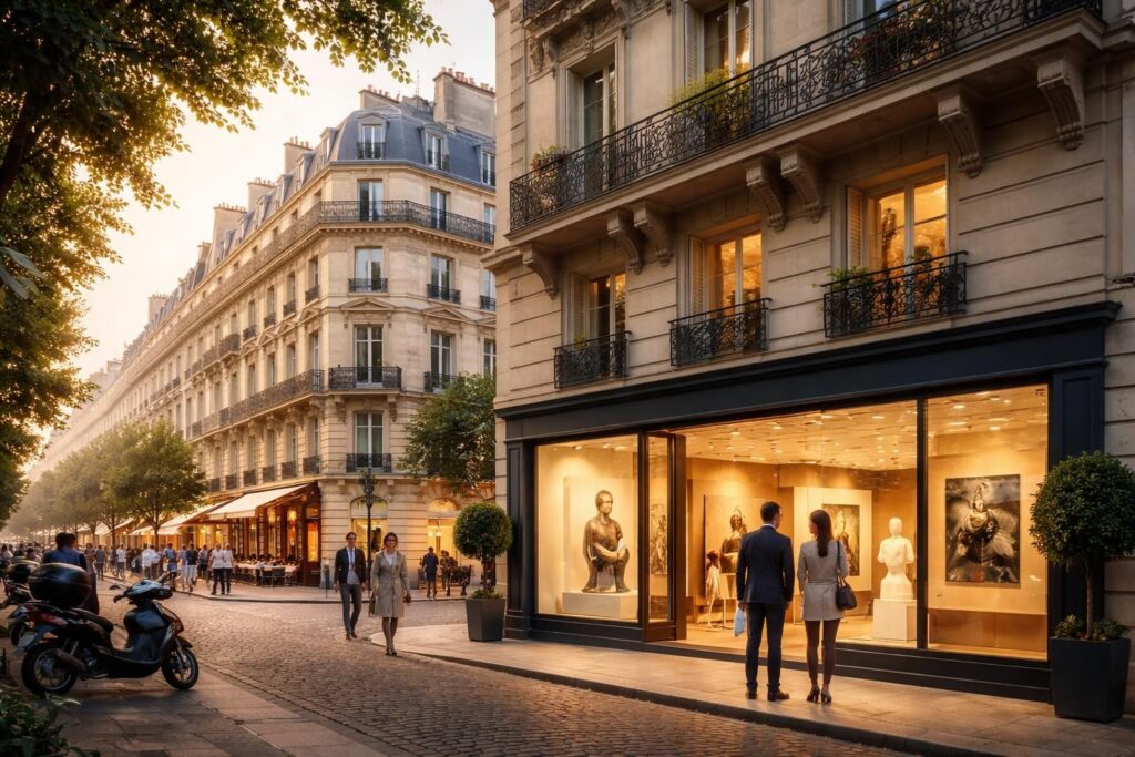 Investissement culturel avec appartements haussmanniens dans les arrondissements parisiens prisés