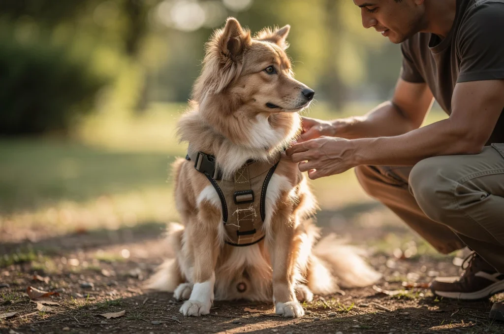 Comment apprendre à son chien à porter un harnais en toute sécurité ?