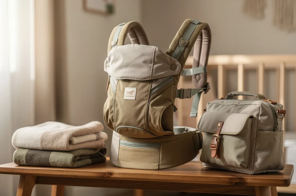 Porte-bébé ergonomique : tendances mode et accessoires incontournables pour le confort du bébé