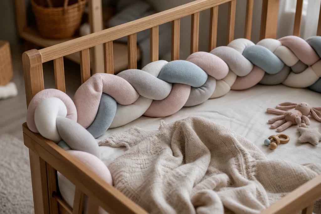 Tresse de lit : l’accessoire malin pour délimiter et sécuriser le lit de bébé