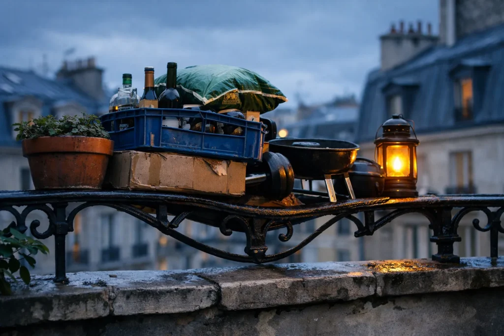 Un balcon parisien supporte moins de poids qu&rsquo;on ne croit